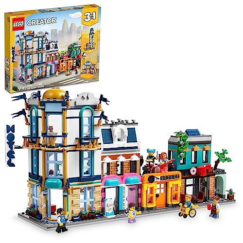 3 in 1 Building Toy Set with 6 Minifigures N215542