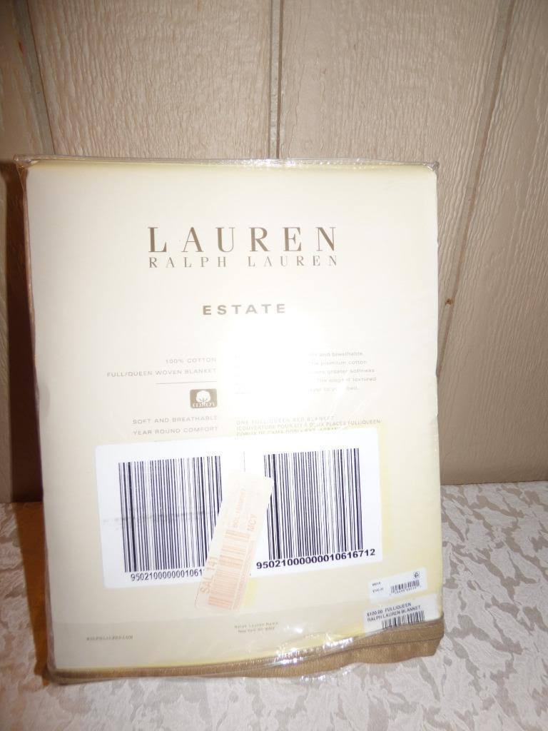 100% Cotton Full/Queen Blanket - White C773960