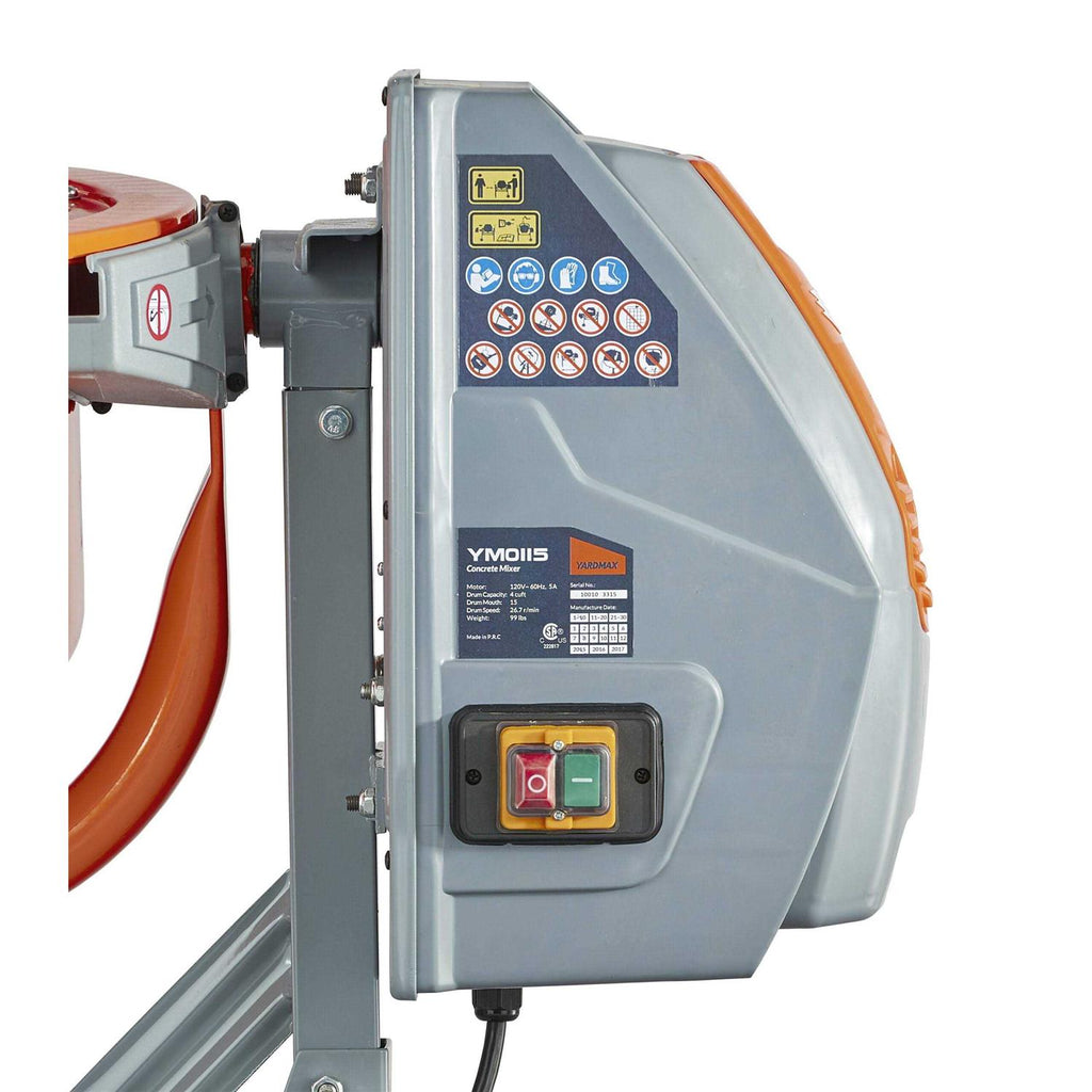 4.0 cu ft Concrete Mixer A53197