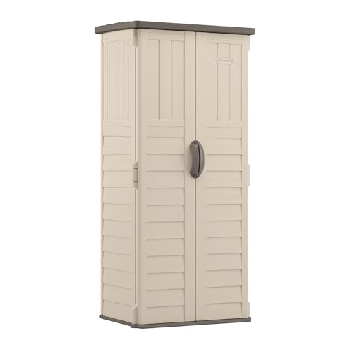 Vanilla Vertical Outdoor Storage Shed Z901