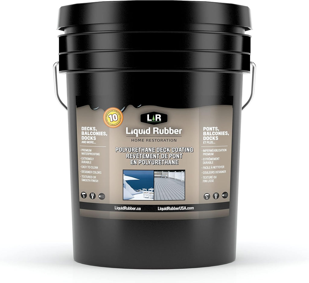 White 5 Gallon Deck Coating N8578