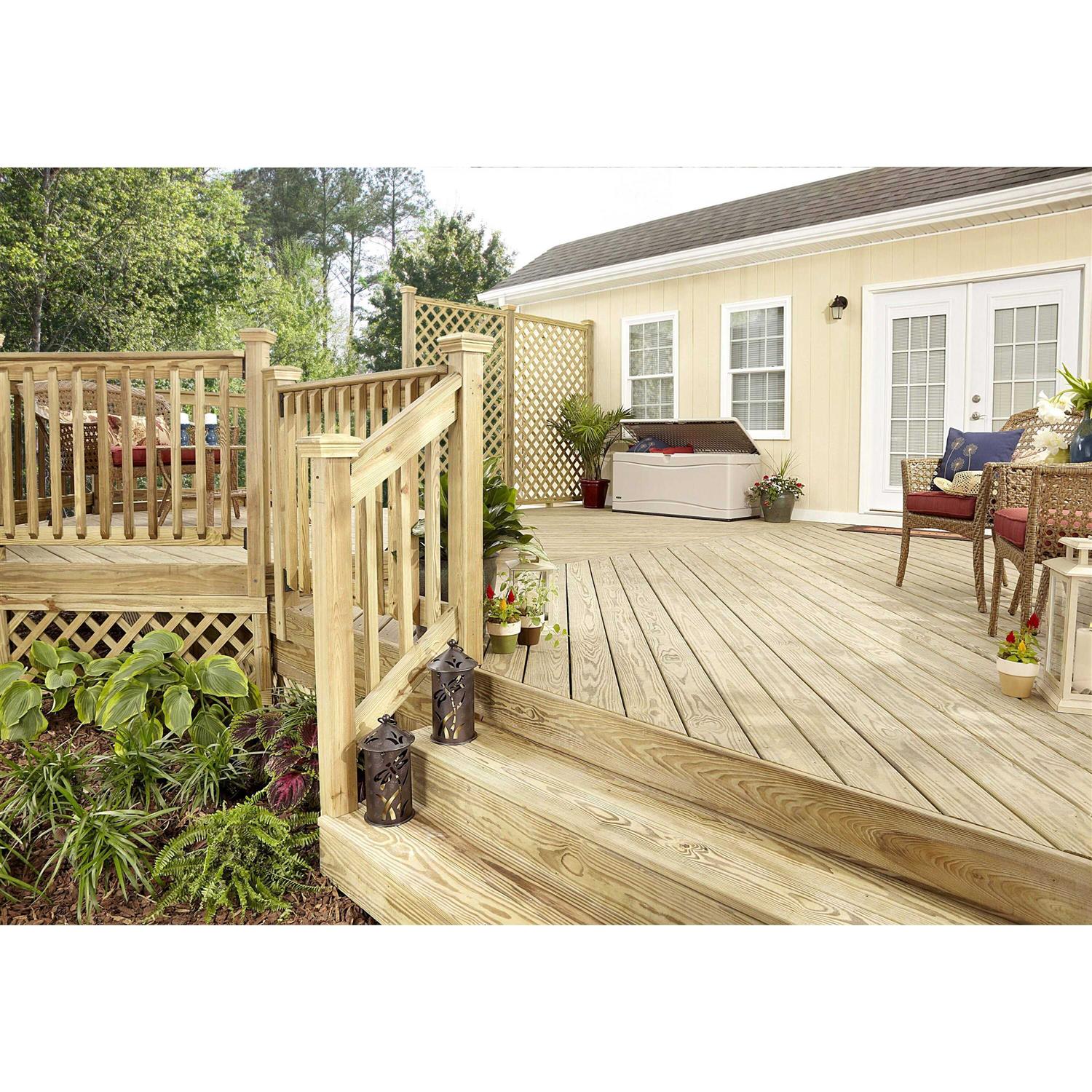 4-in x 4-in x 10-ft #2 Southern Yellow Pine Ground Contact Pressure Treated Lumber C696