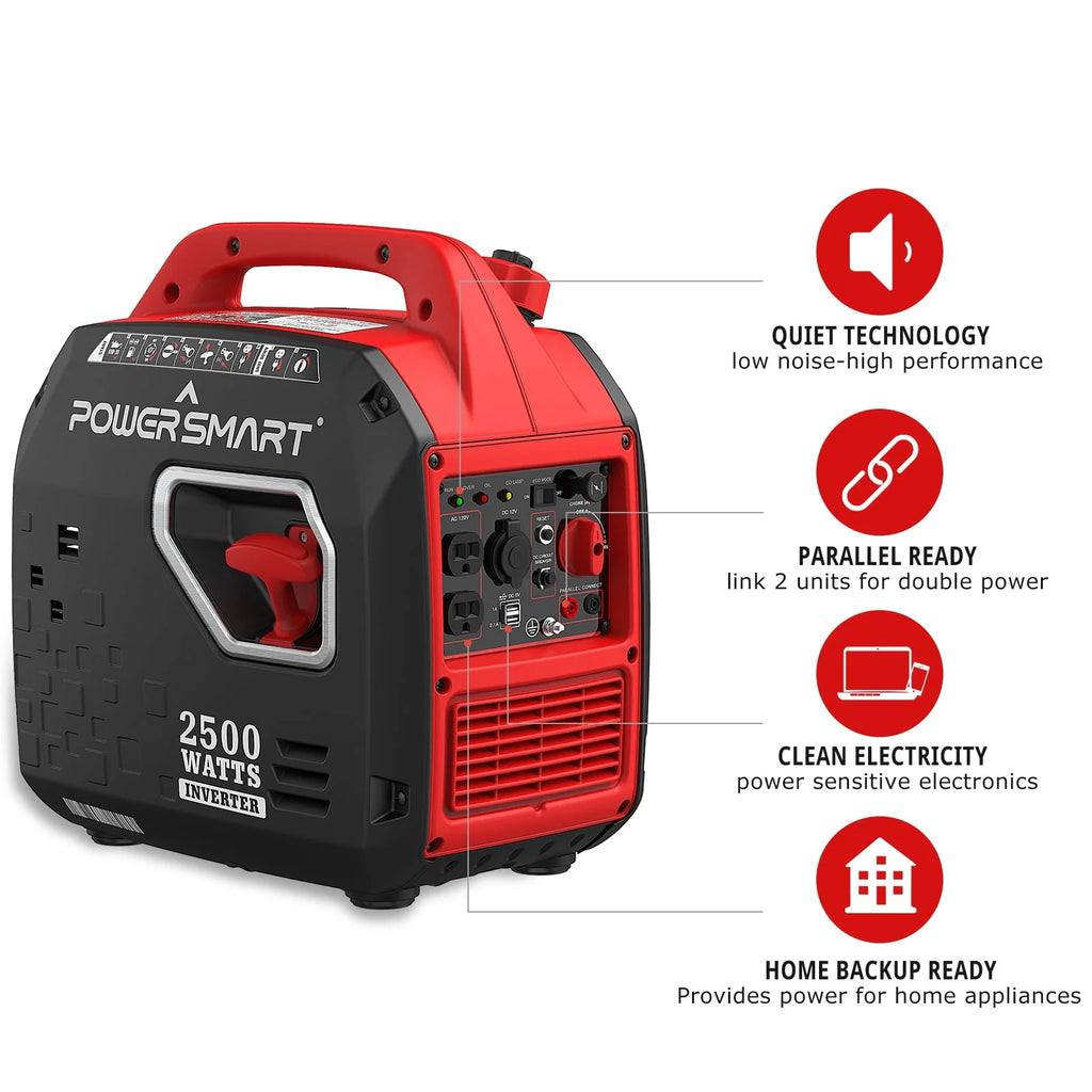 2500W Portable Inverter Gas Generator G3345