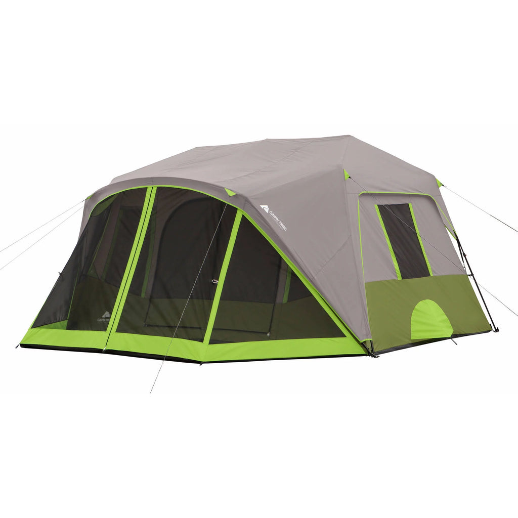 14' x 13.5' 9 Person 2 Room Instant Cabin Tent with Screen Room R641