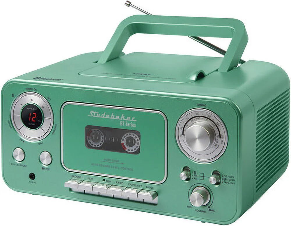 Bluetooth Portable CD Player Radio Cassette C65159