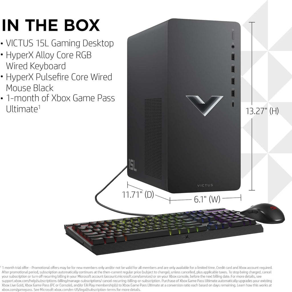13th Generation Intel Core i7-13700F 16 GB RAM 512 GB SSD NVIDIA GeForce RTX 3060 Graphics Gaming Desktop N5781