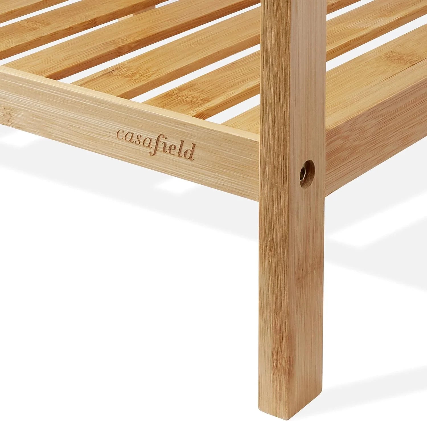 Bamboo Shelf Shelving Storage Unit C83986
