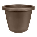24 Inch Round Slate Blue Plastic Planter O954410