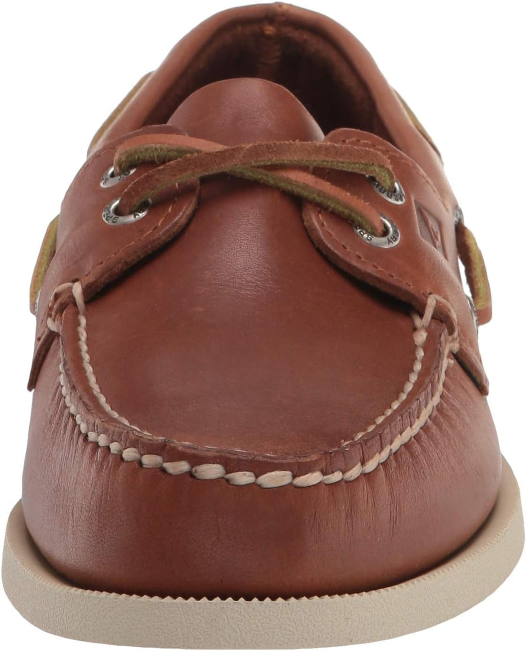 Men's Leather Boat Shoe Tan Y4296