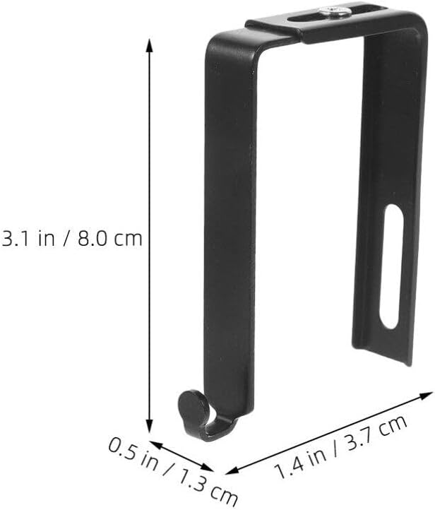 2pcs Over The Door Metal Hooks K15639