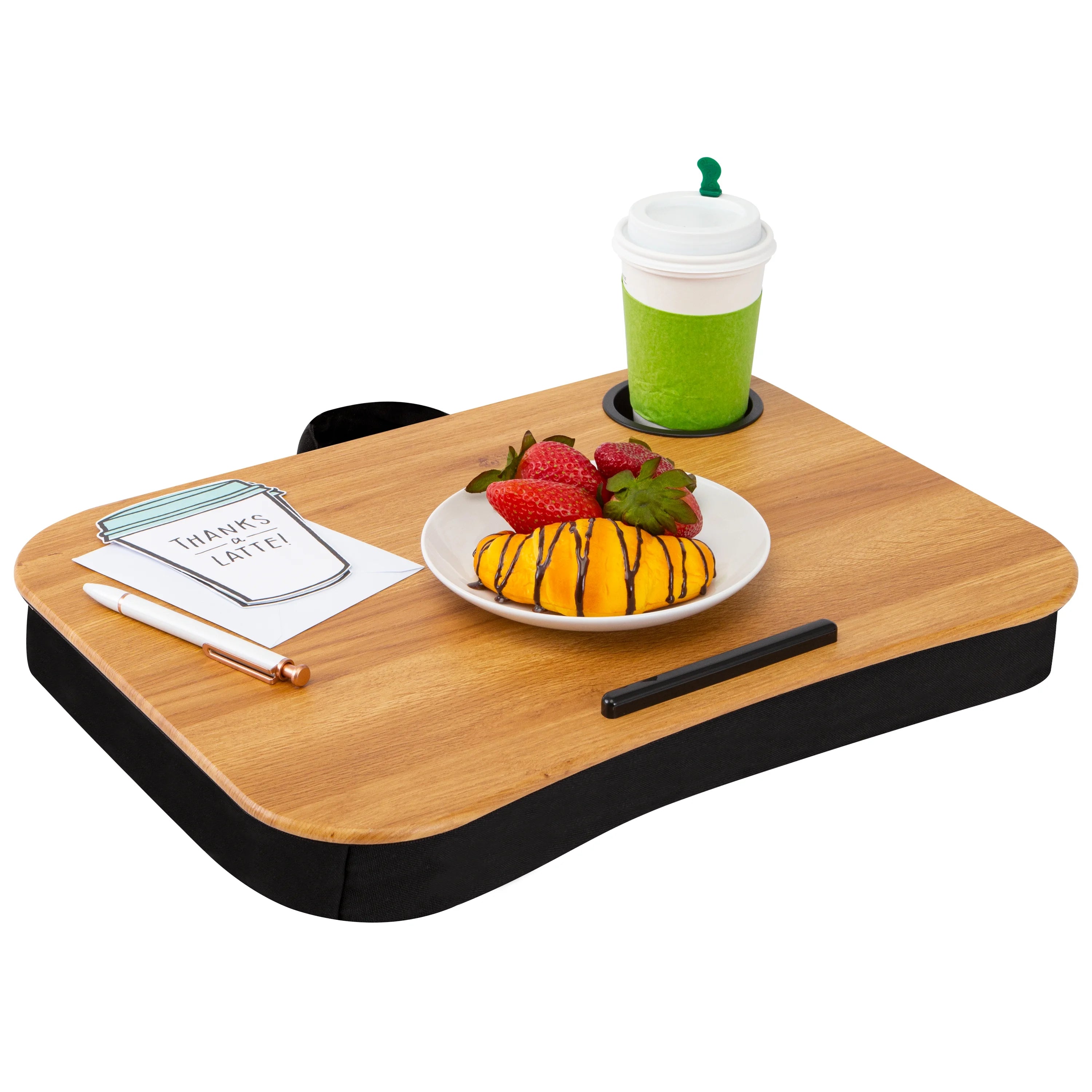 Oak Woodgrain Lap Desk O1145