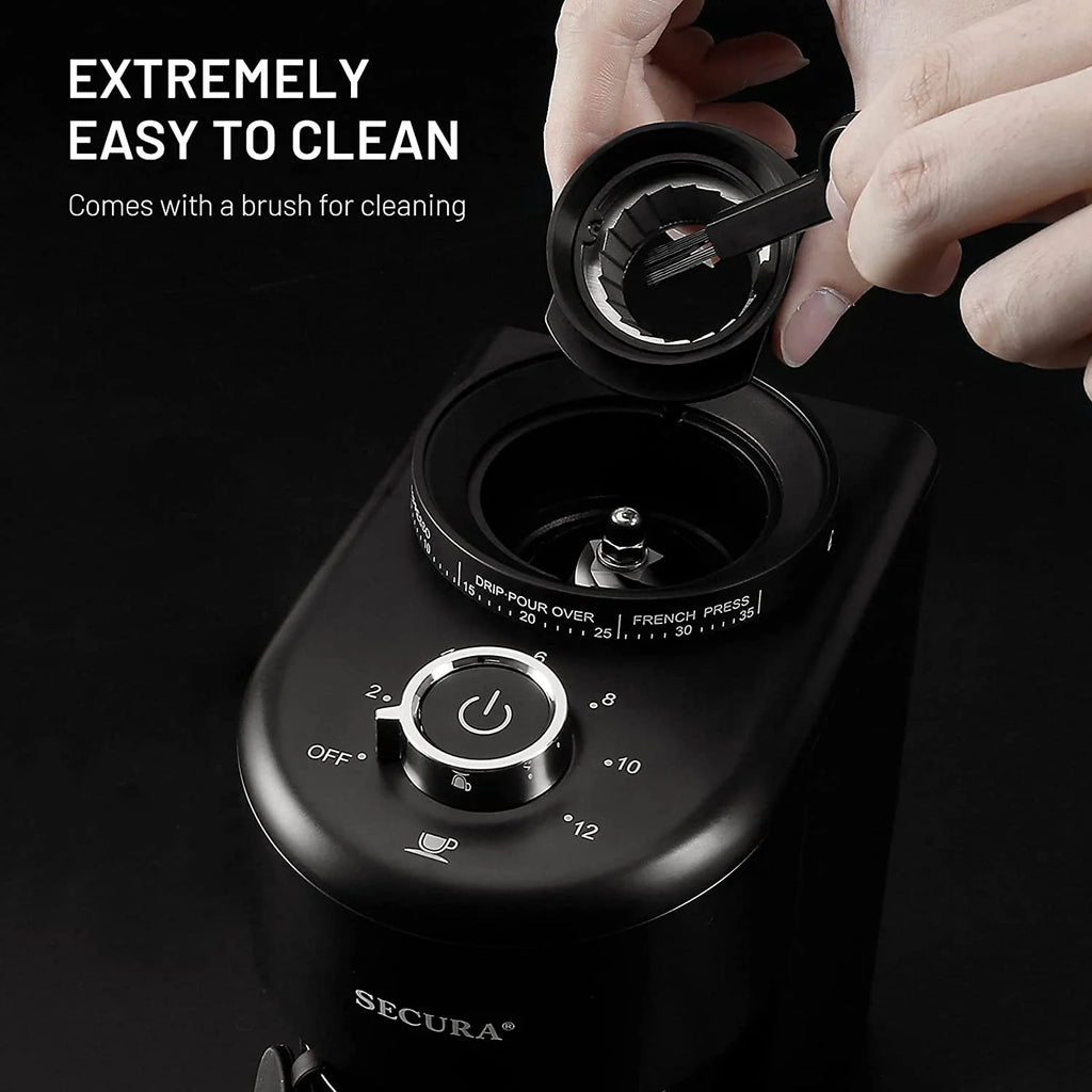 Conical Burr Coffee Grinder with 35 Grind Settings W6738