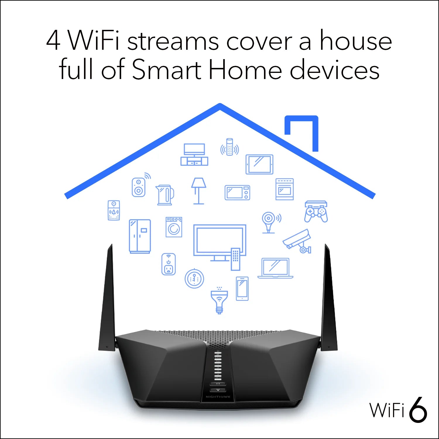 AX3000 WiFi 6 Router M519888