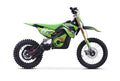 1600W Electric Dirt Bike 48V Lithium Battery Green B515