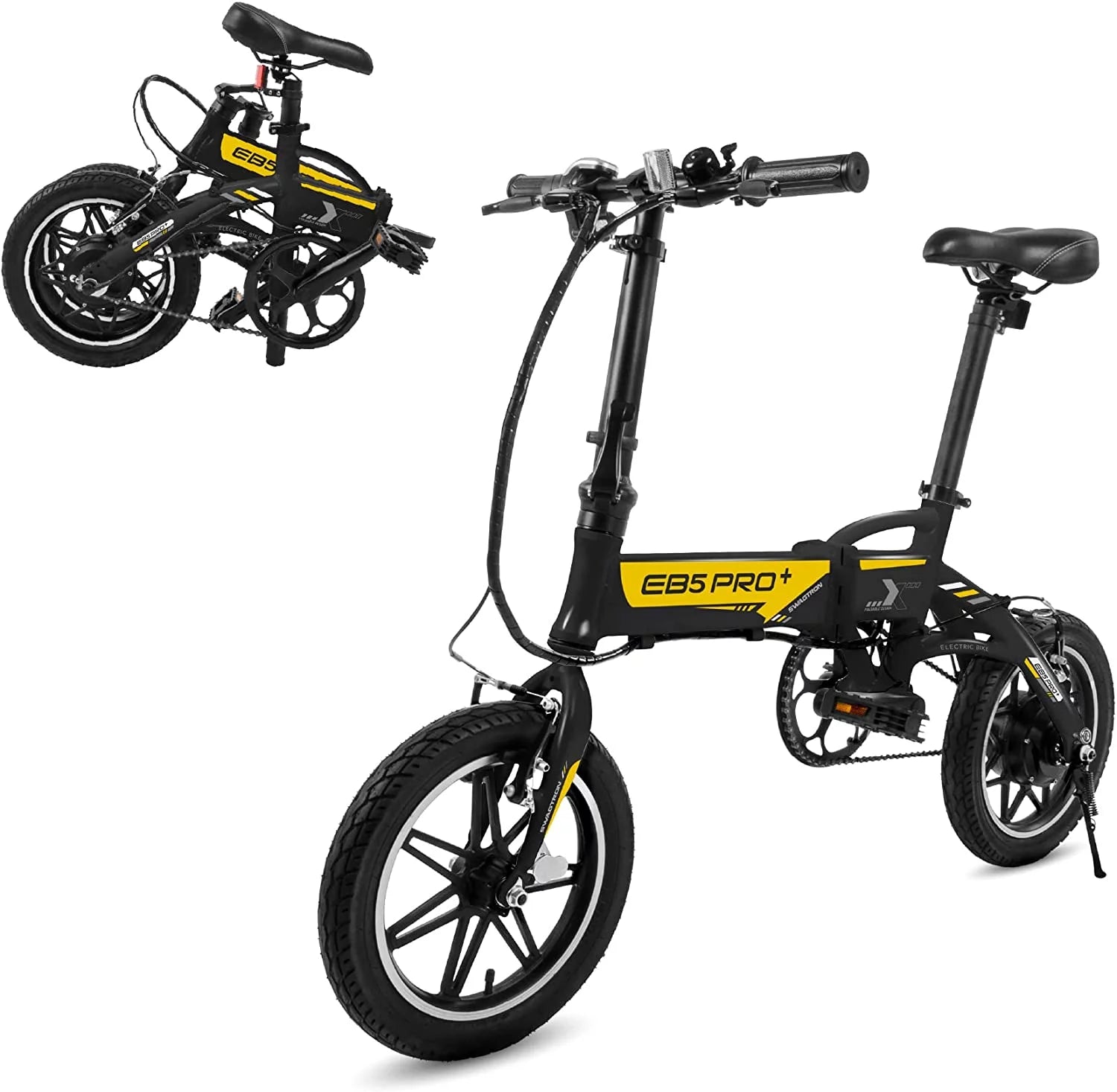 Lightweight Aluminum Folding Electric Bike with Pedals L10977