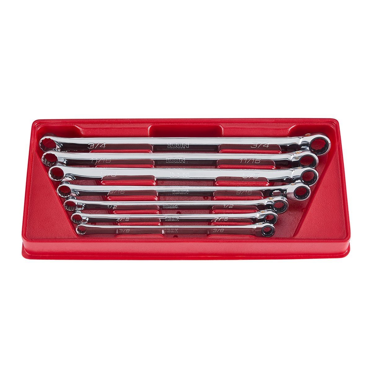 7 Piece SAE Double Box Ratcheting Wrench V8103