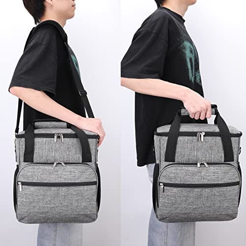 Grey Coffee Maker Carrying Bag F1419