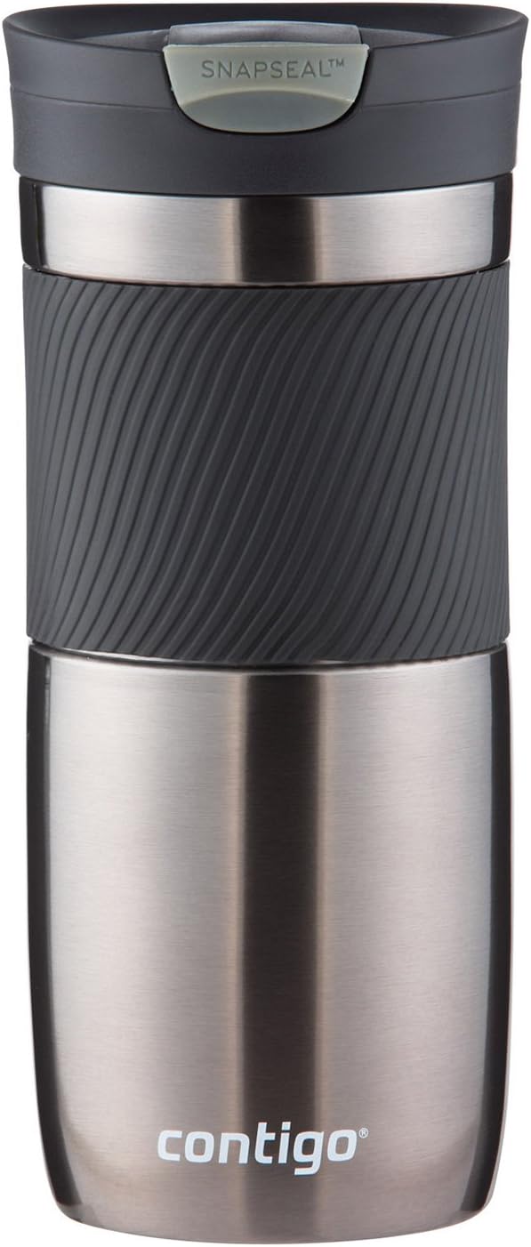 16 Oz Vacuum-Insulated Stainless Steel Travel Mug C6359
