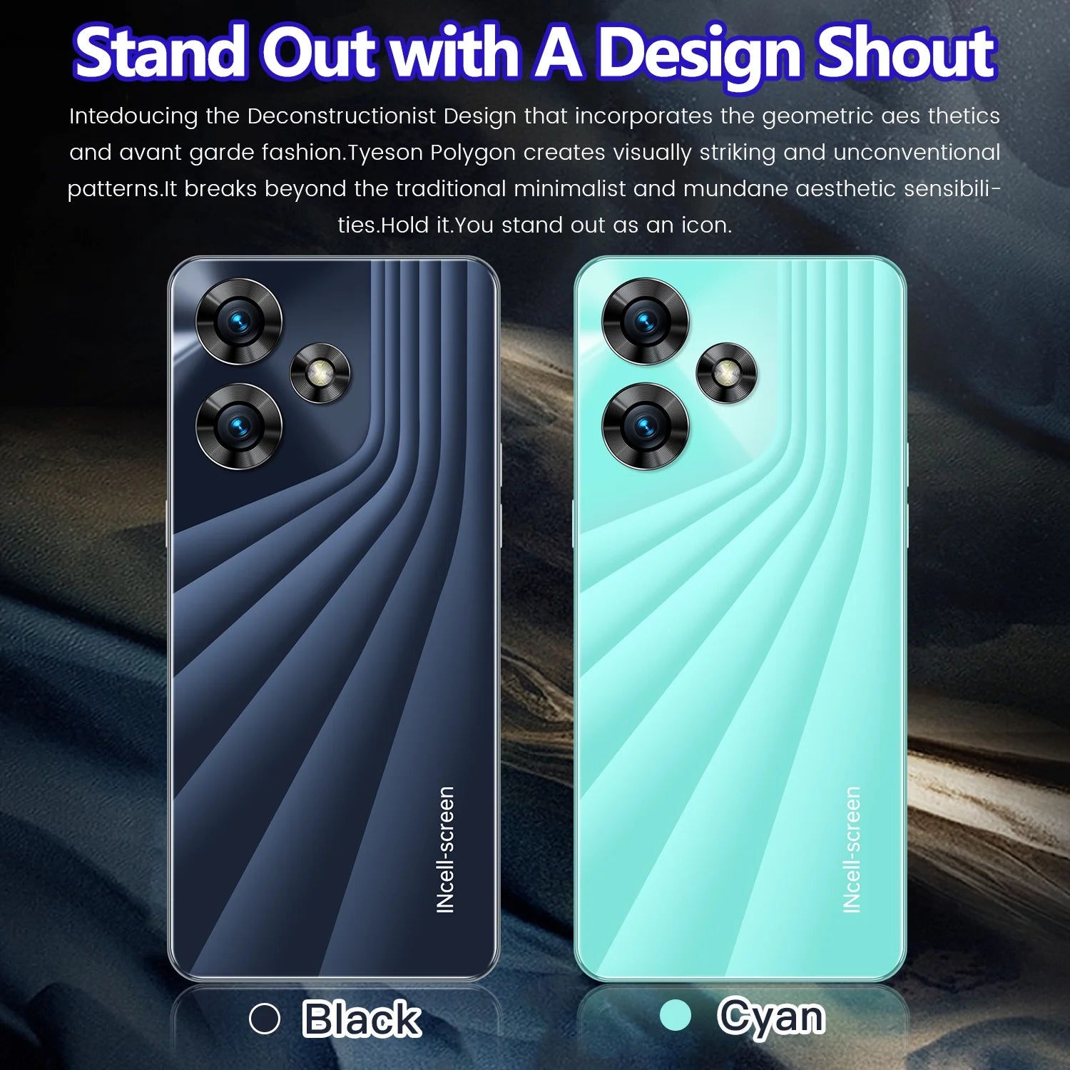 Black 6.52" 4G Dual Sim Unlocked Android Smartphone O29574