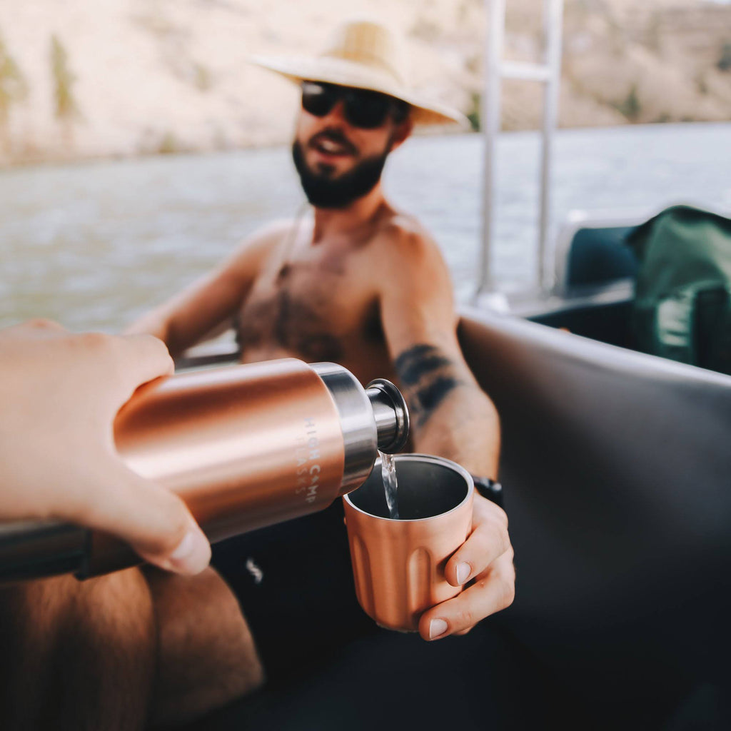 Brushed Stainless 750ml Flask K219142