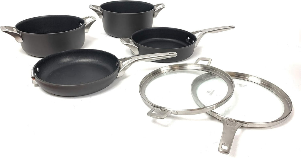 12-piece Hard Anodized Space Saving Cookware I824940