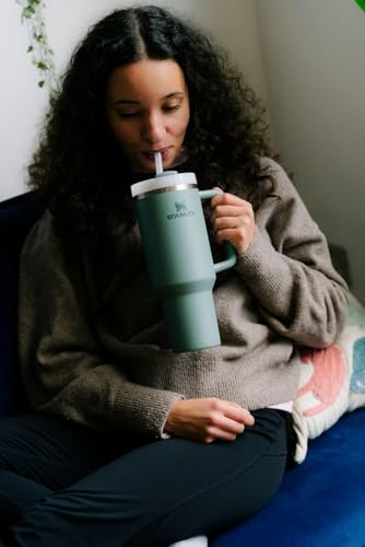 30 oz Insulated Stainless Steel Tumbler with Straw A783