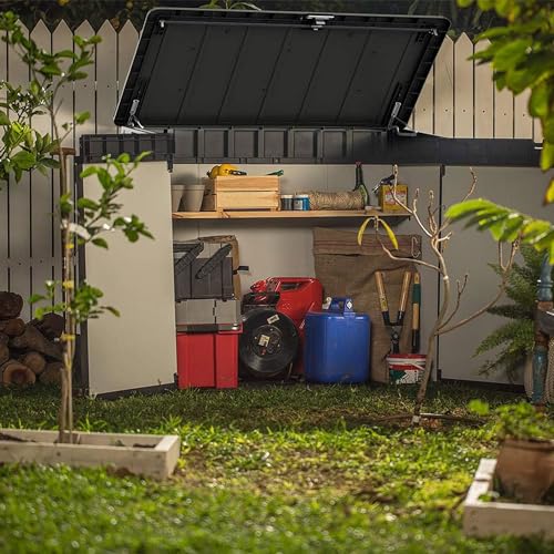 Gray 4.6 x 2.7 Ft Outdoor Storage Box P677666