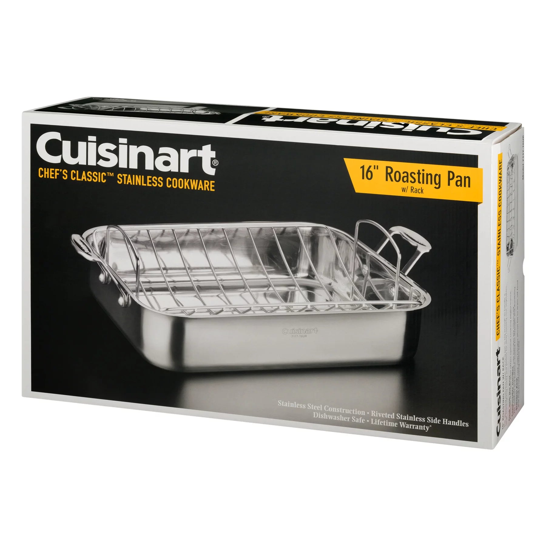 Stainless Steel 16" Roasting Pan with Rack Z2453