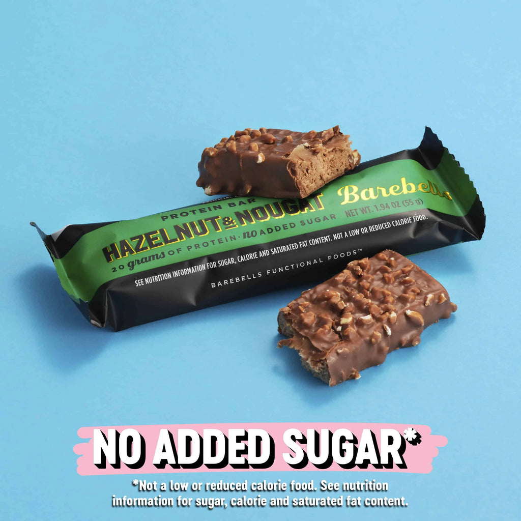 12 Count 1.9oz Hazelnut & Nougat Protein Bars B980855