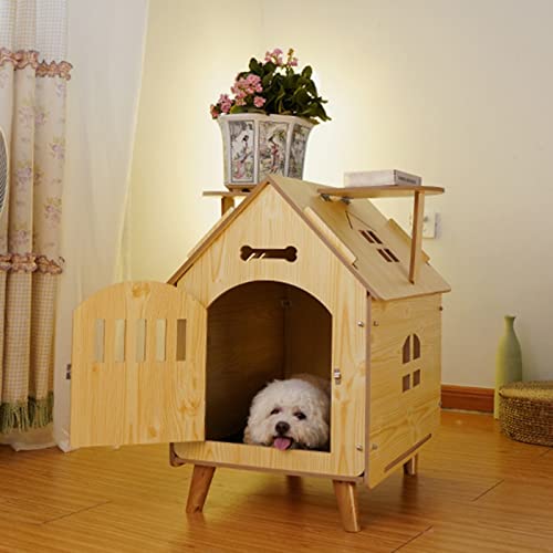 Wooden Cat House 80x55x74CM T7222