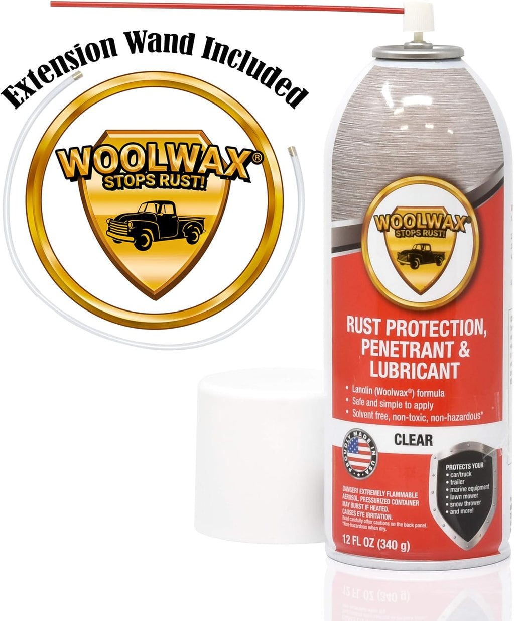 12 Oz 3 Pack Aerosol Spray Can Rust Inhibitor Anti Corrosion Penetrant Lubricant M17084