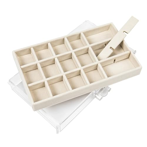 5 Drawers Clear Acrylic Jewelry Box N83926
