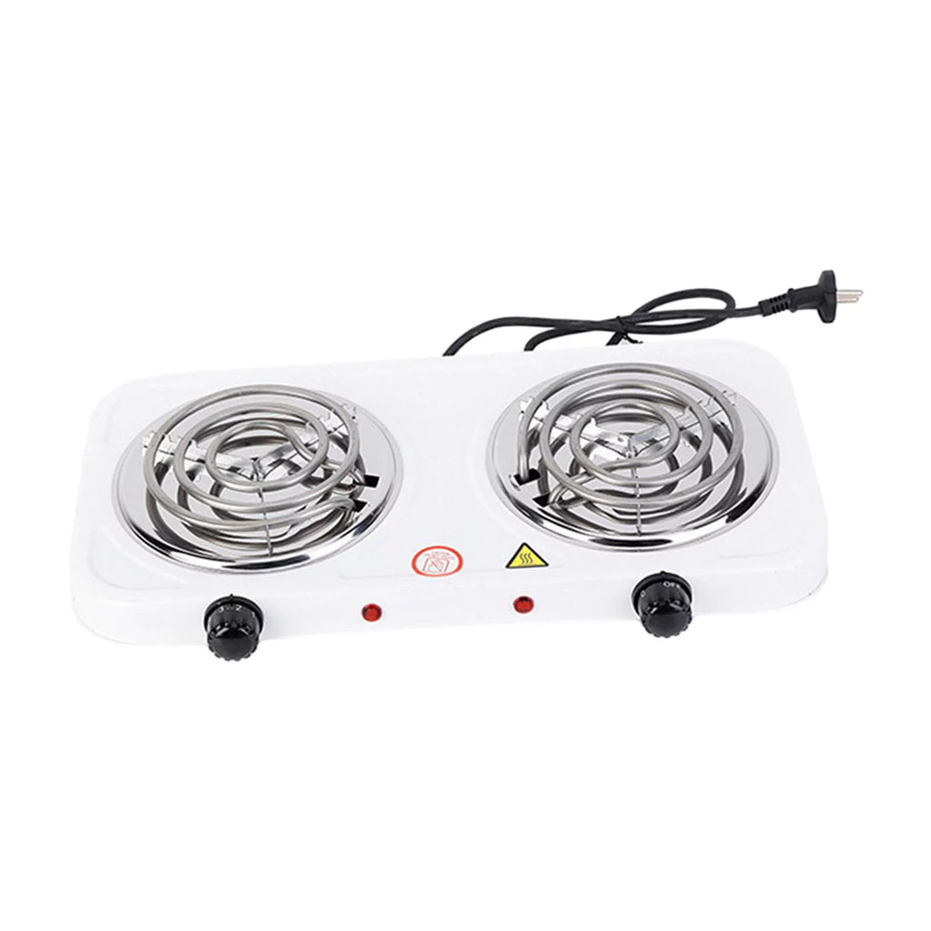 Compact Double Burner Electric Cooktop 2000W K3410