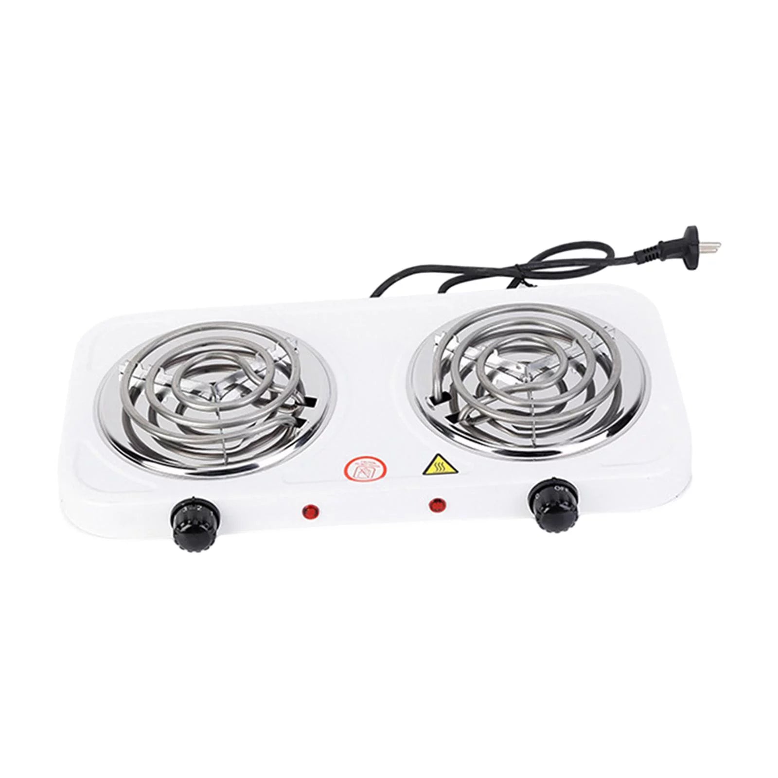 Compact Double Burner Electric Cooktop 2000W K3410