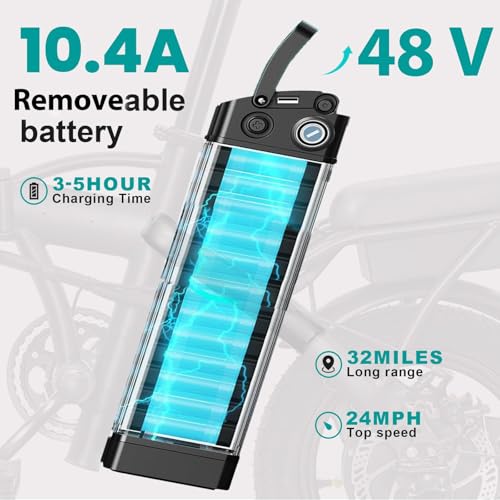 14" Mini Foldable Electric Bicycle with 560W Motor H138