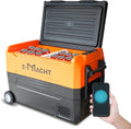 31.7Quart Dual Zone Portable Car Refrigerator with LED Light, 12/24V DC G236446
