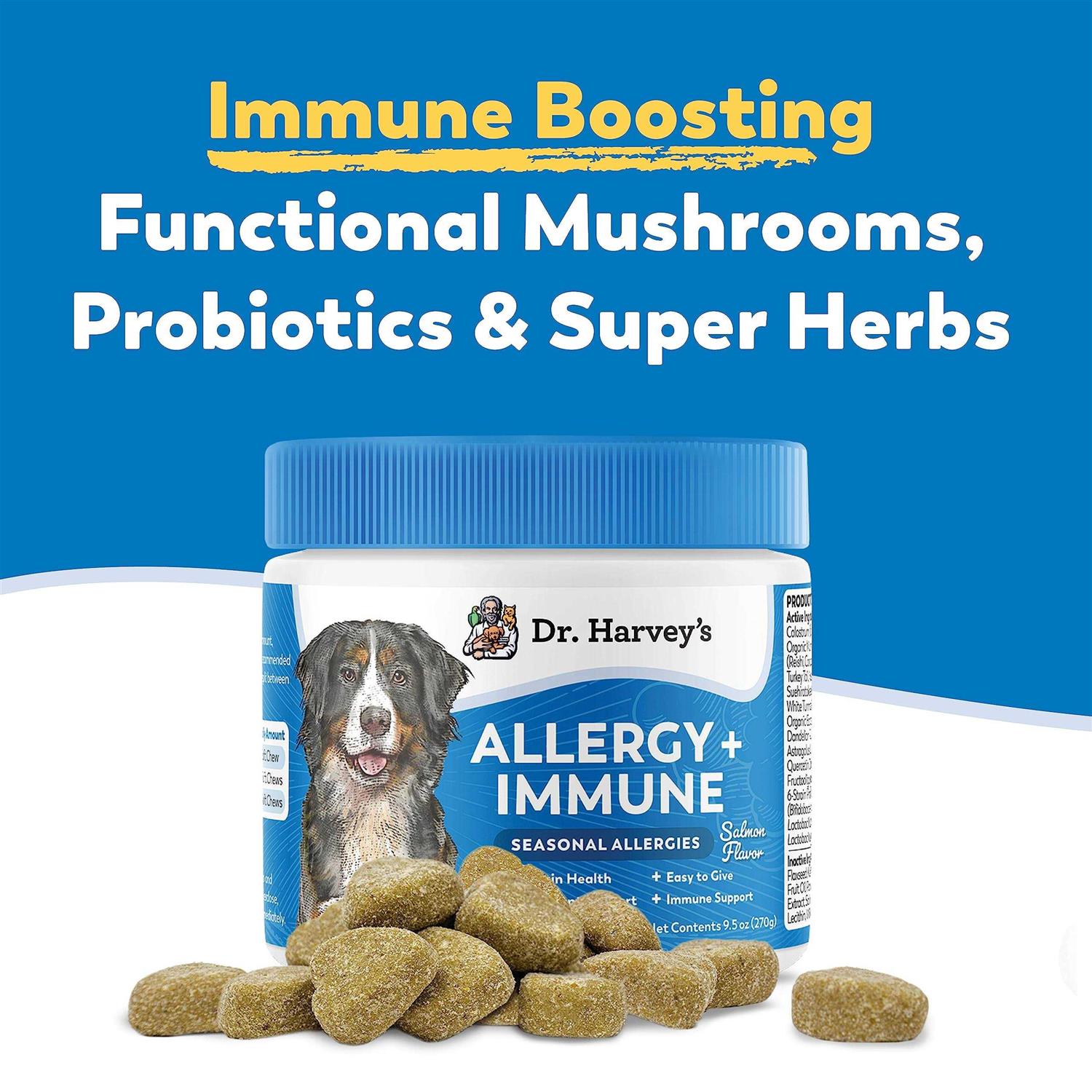 Allergy Immune Support Soft Chews for Dogs W406