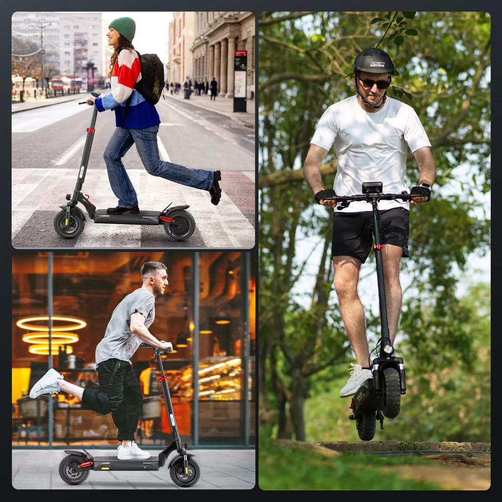 800W Electric Scooter, 25 MPH, 25Miles Range, Dual Brake, Folding Scooter G6334
