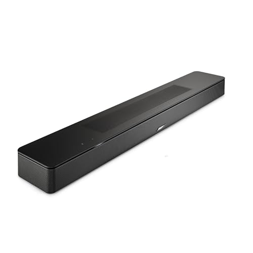 Black Smart Soundbar with Bluetooth and Voice Control X3335