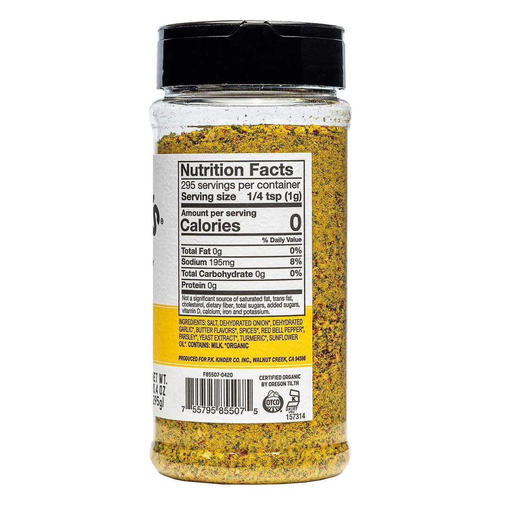 Organic Buttery Steakhouse Seasoning Rub 10.4 Ounce (3 Packs) V917805