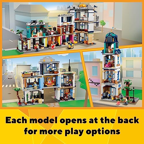 3 in 1 Building Toy Set with 6 Minifigures N215542