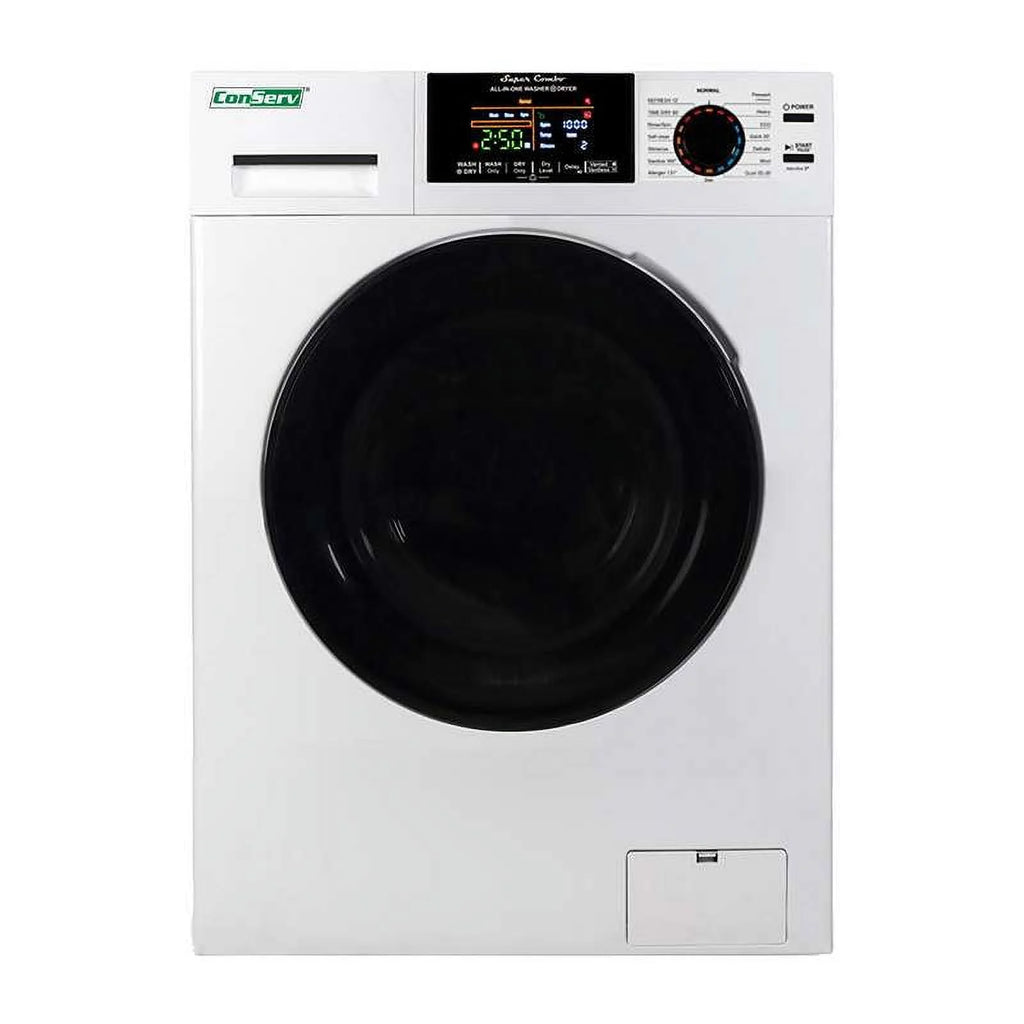 Compact 18 lbs Combo Washer Dryer 1400 RPM White R76364