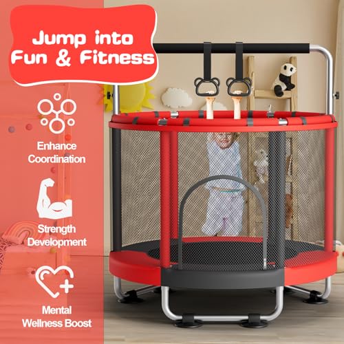 55" Trampoline with Enclosure, 440lbs Capacity K27590