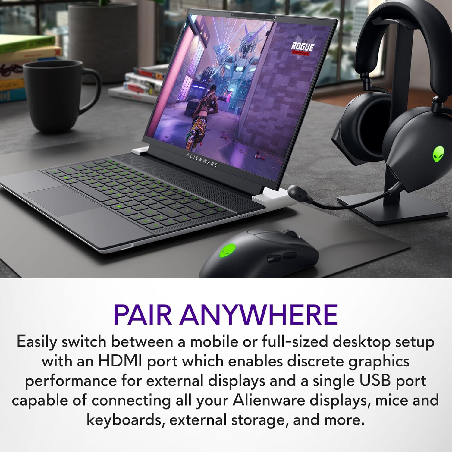 14" QHD+ 165Hz Gaming Laptop, Intel Core i7, NVIDIA GeForce RTX 4060 8GB, 32GB RAM, 1TB SSD, Lunar Silver R8211