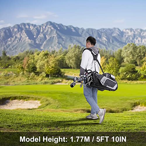 14 Way Top Dividers Golf Stand Bag with Dual Strap and 8 Pockets G497