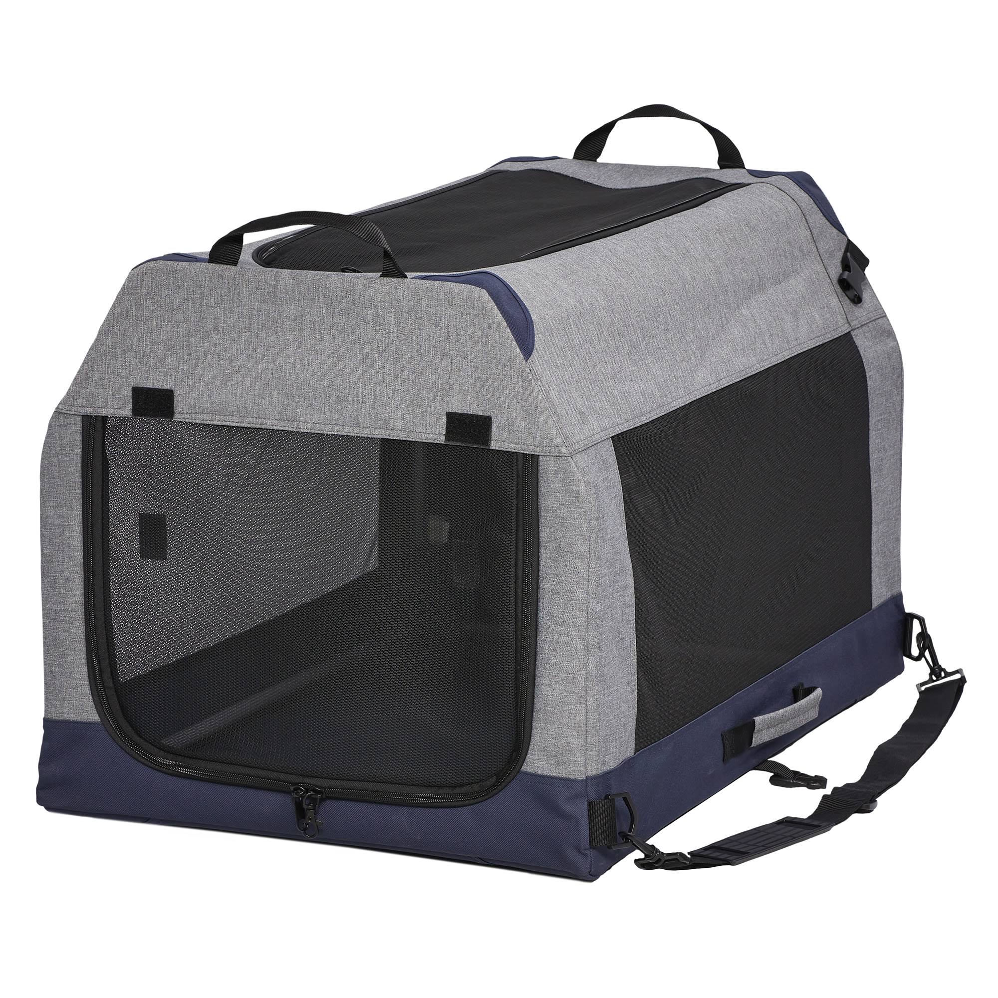 Gray Medium Dog Tent Crate J746780