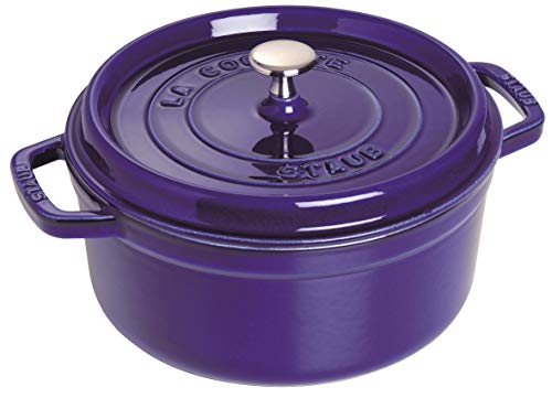 Round Cast Iron Cocotte Black, 2.25 qt R50523