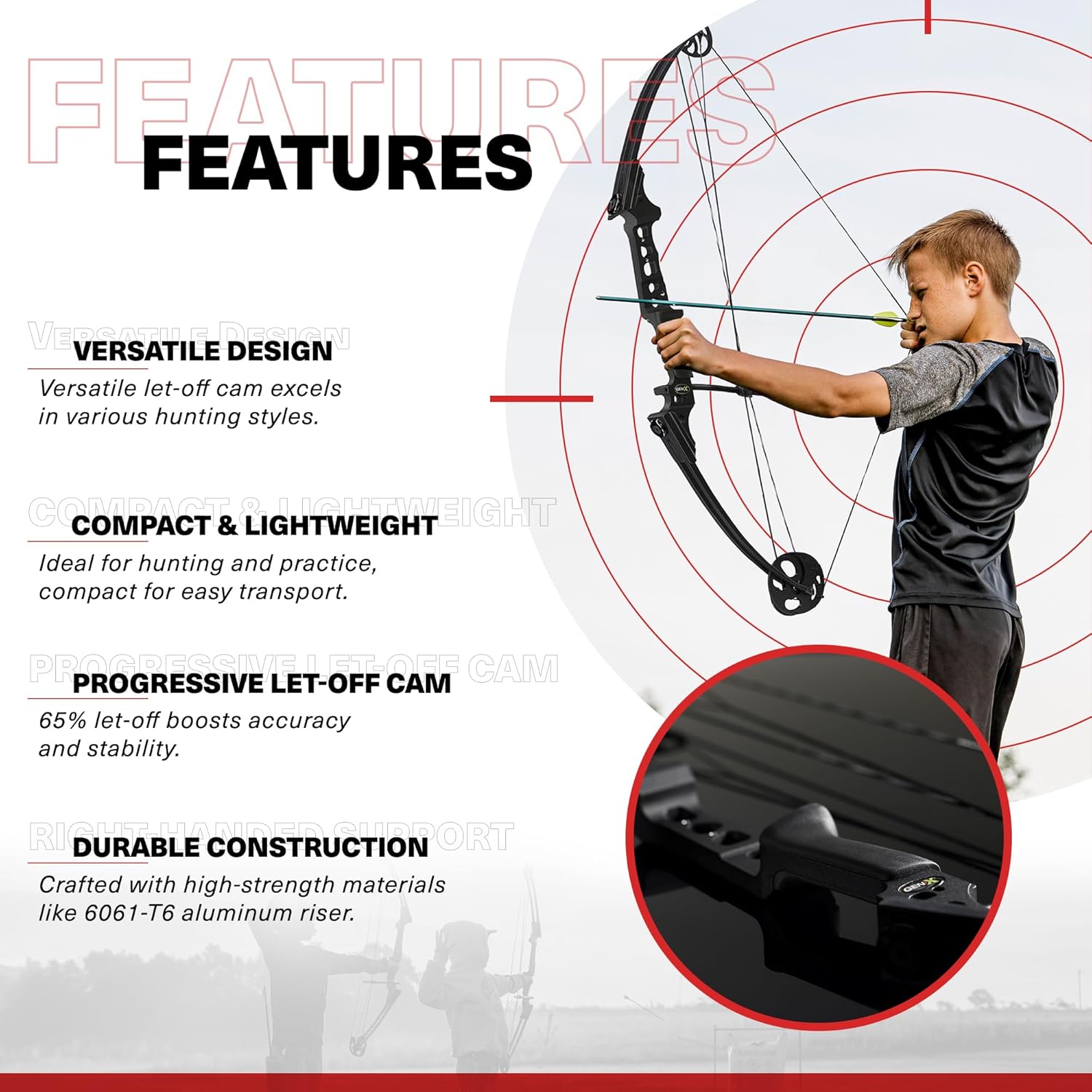 Black Compound Bow W27430