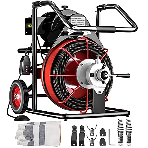 100 ft x 1/2 inch 550W Electric Drain Auger G832