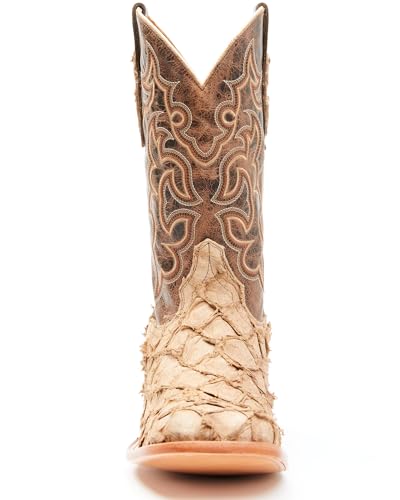 Men's Exotic Pirarucu Western Boot Broad Square Toe B28271
